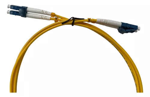 CABLE DUPLEX DE FIBRA OPTICA DE 1 MTS. MCA. OPTRONICS.
